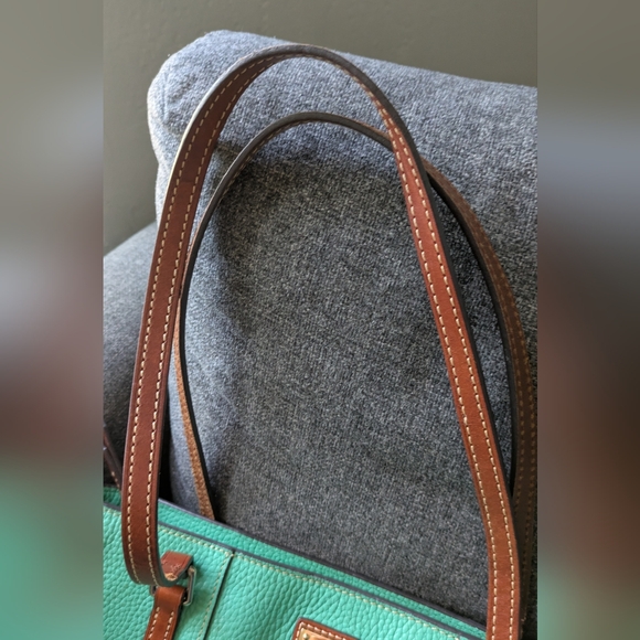 Dooney & Bourke Pebble Grain Leather Shoulder Bag - Picture 6 of 14